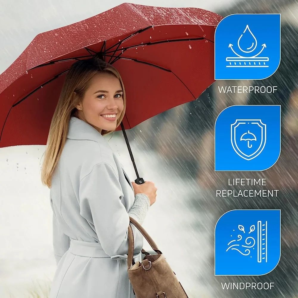 Automatic Folding Umbrella for Men & Women